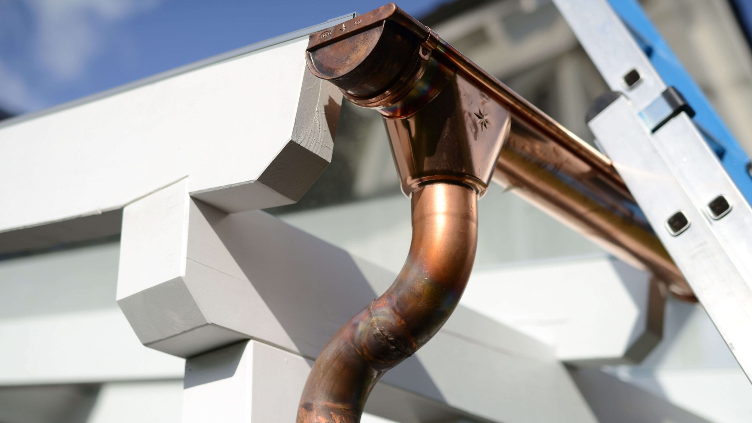 Make your property stand out with copper gutters. Contact for gutter installation in Boone