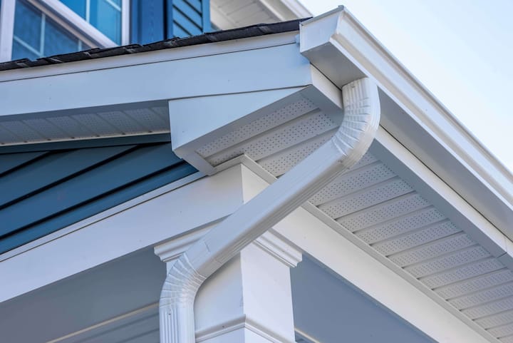 Cheap and durable vinyl gutters installation in Boone